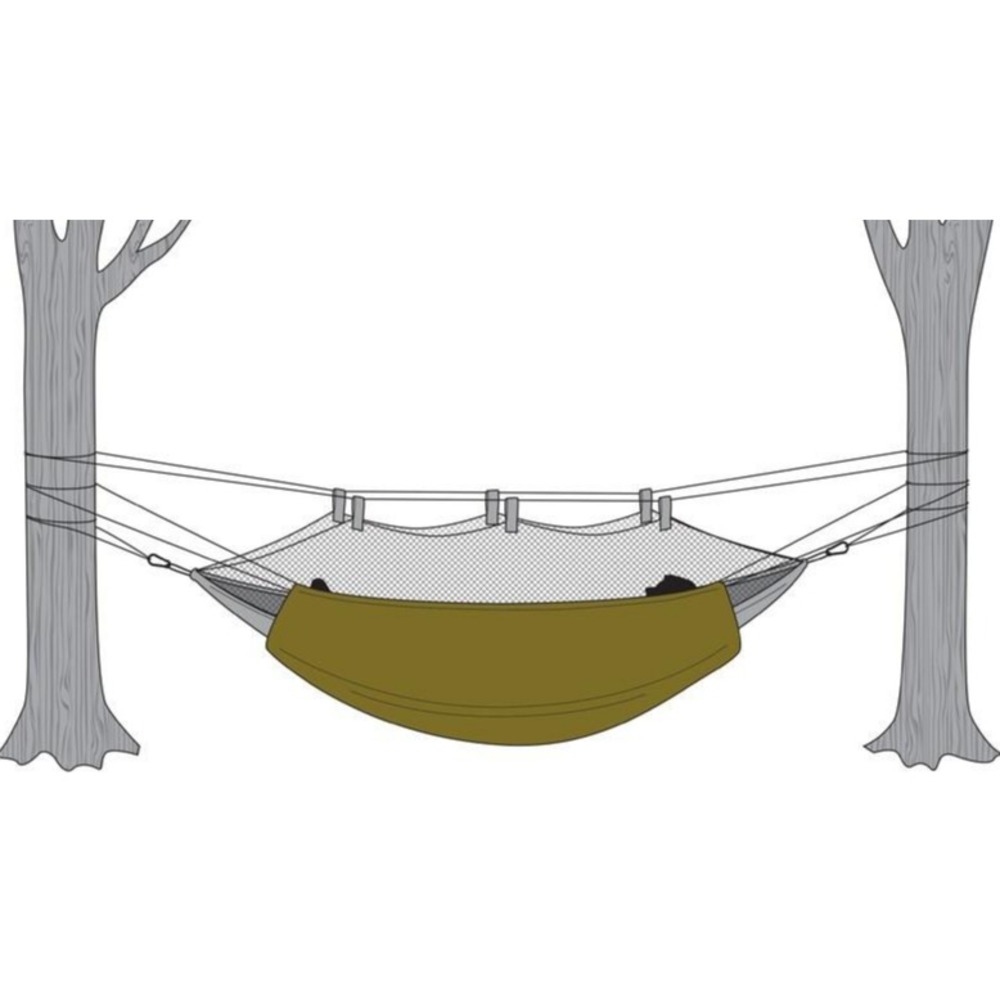 Snugpak Olive Hammock Under Blanket Lightweight Outdoor Sleeping Gear - Picture 2 of 4